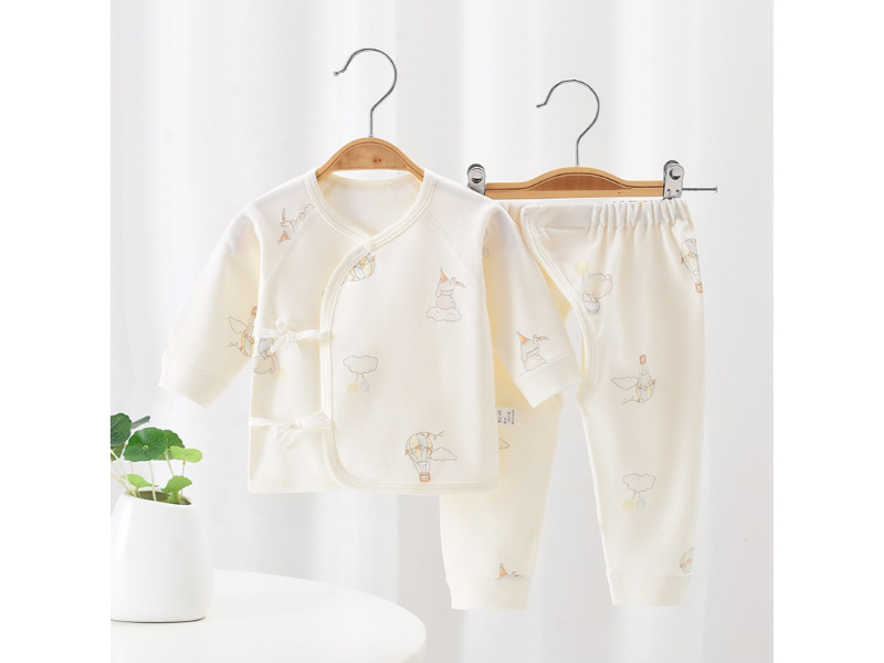 Little M Kimono Baby 2pc PJ Set