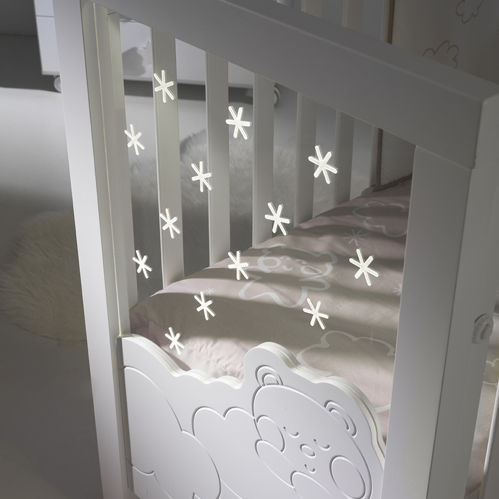 Micuna Dolce Luce Baby Cot W/ Relax System + Free Delivery & Installation + 2 Years Warranty (Made In Spain)