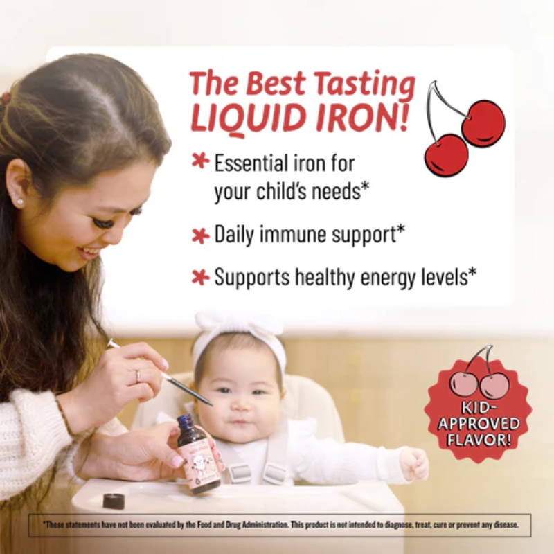 Legendairy Milk Organic Iron Drops For Baby And Toddler